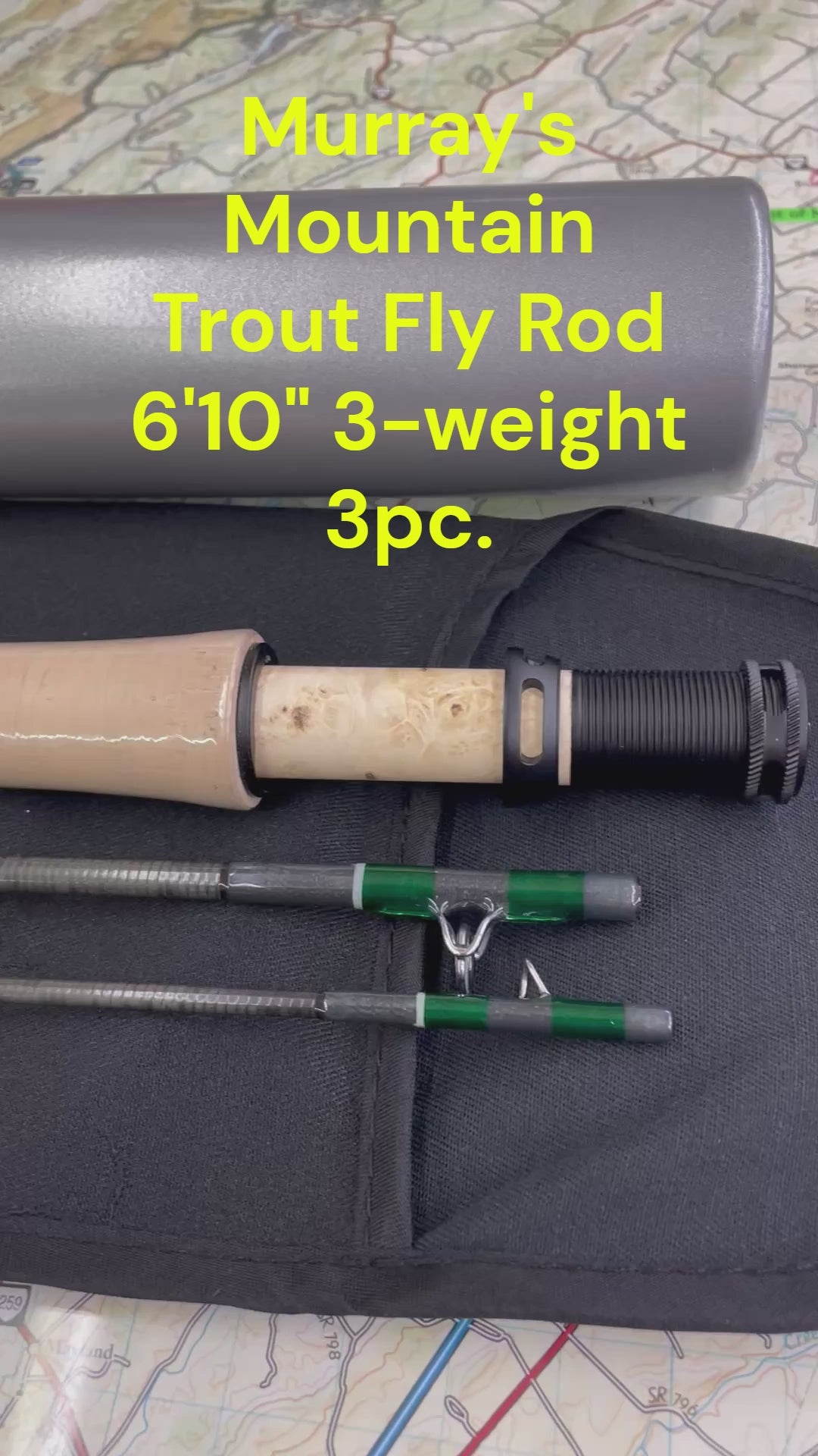 Murray/Scott MMT Mountain Trout Fly Rod 6'10