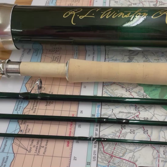 video on Winston Pure2 5-weight fly rod and reel outfit