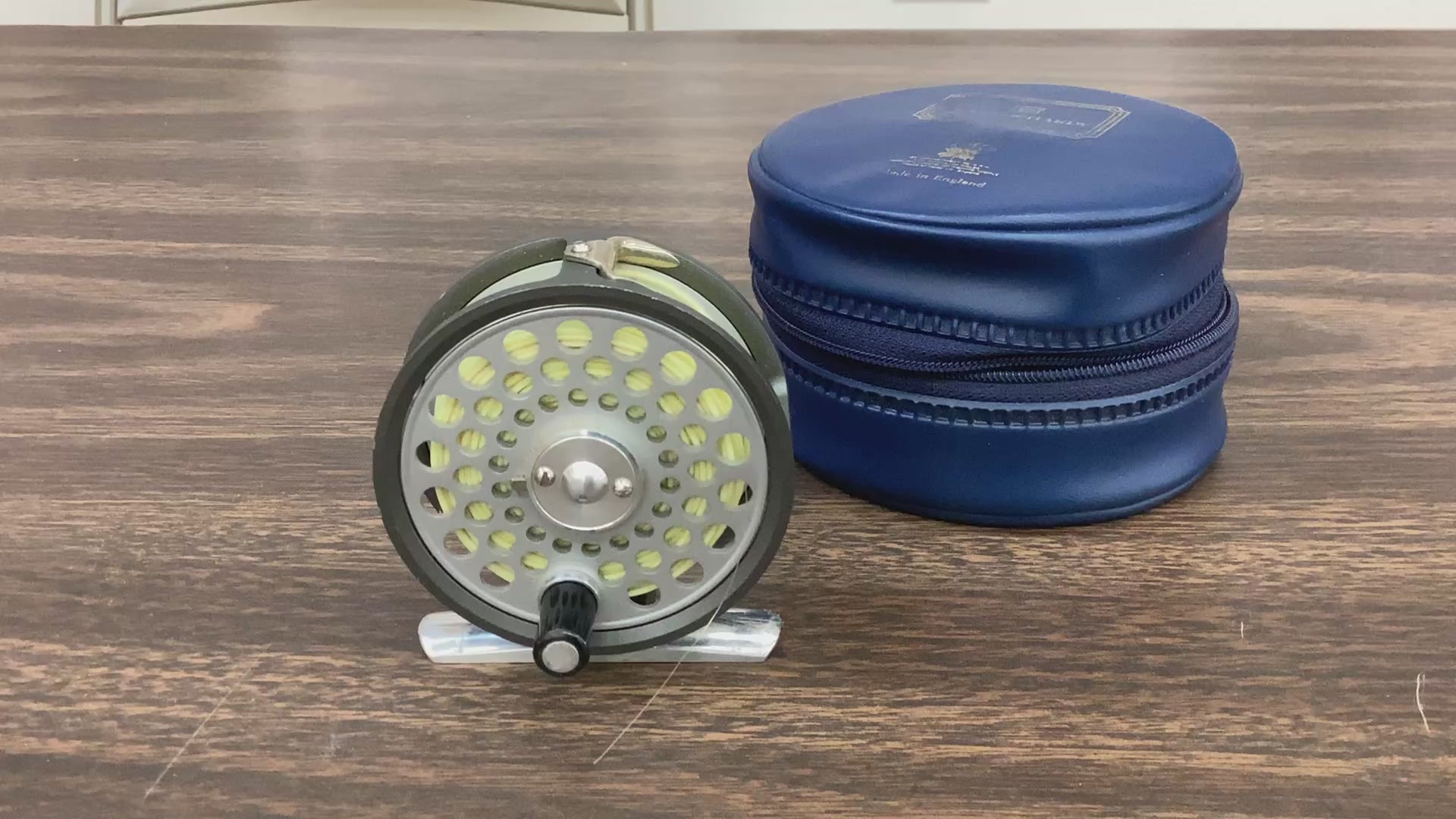 Video of Hardy Flyweight lightweight trout fly fishing reel for small-stream angling