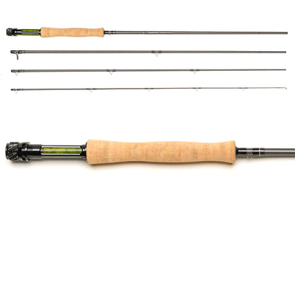 Scott Session 4-piece fly rod showing the butt section on 3-6 weight models