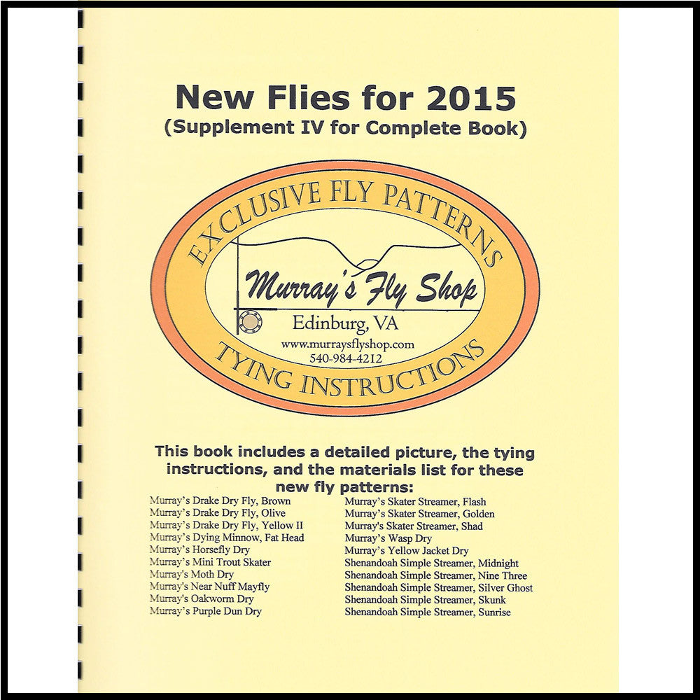 Exclusive Fly Patterns New Flies for 2015 - Murray's Fly Shop