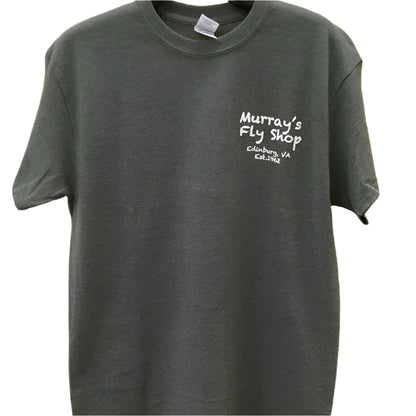 Murray’s Fly Shop Bass T-Shirt | Heavy Cotton Fishing Tee