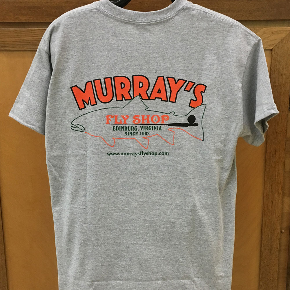 Murray's Brook Trout Shirt Sport Gray