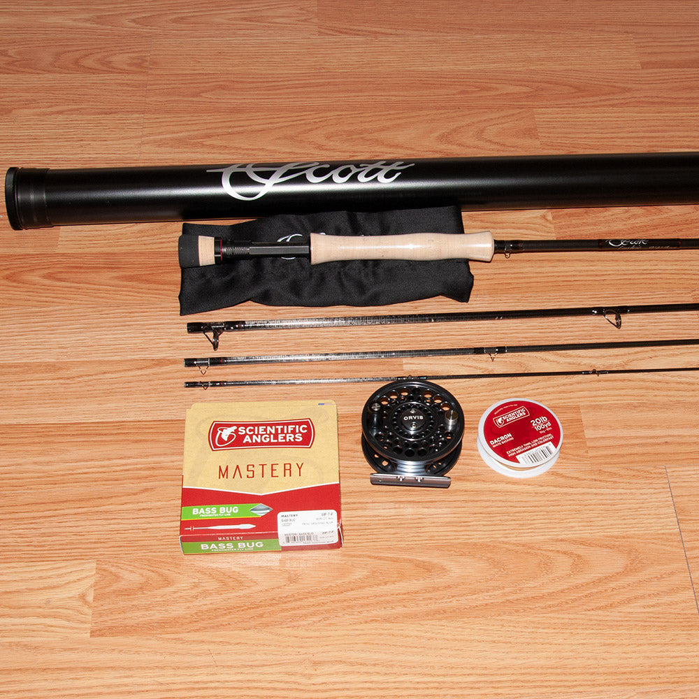 Scott Centric 907 with Orvis Battenkill Disc Reel outfit