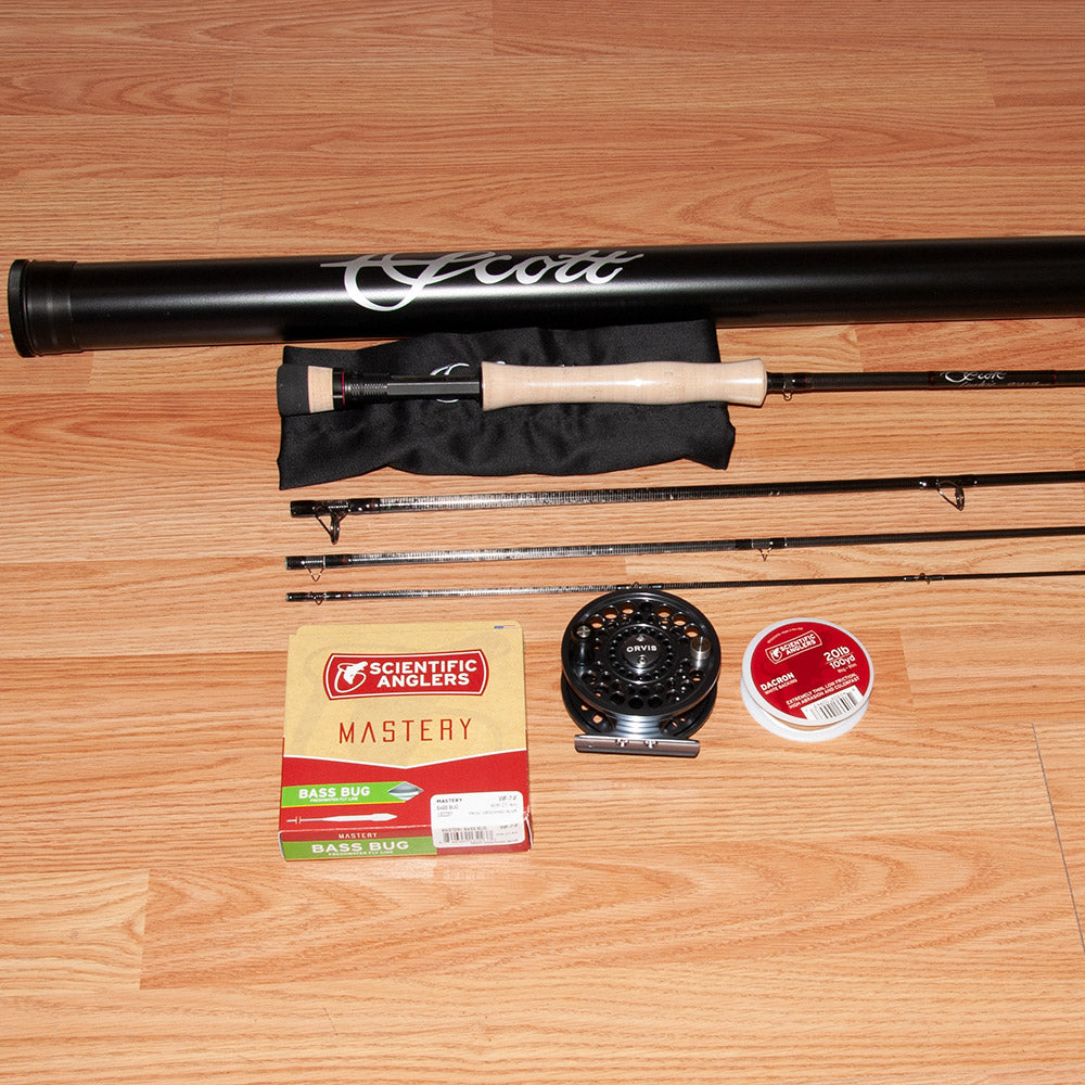 Scott Centric 907 with Orvis Battenkill Disc Reel outfit