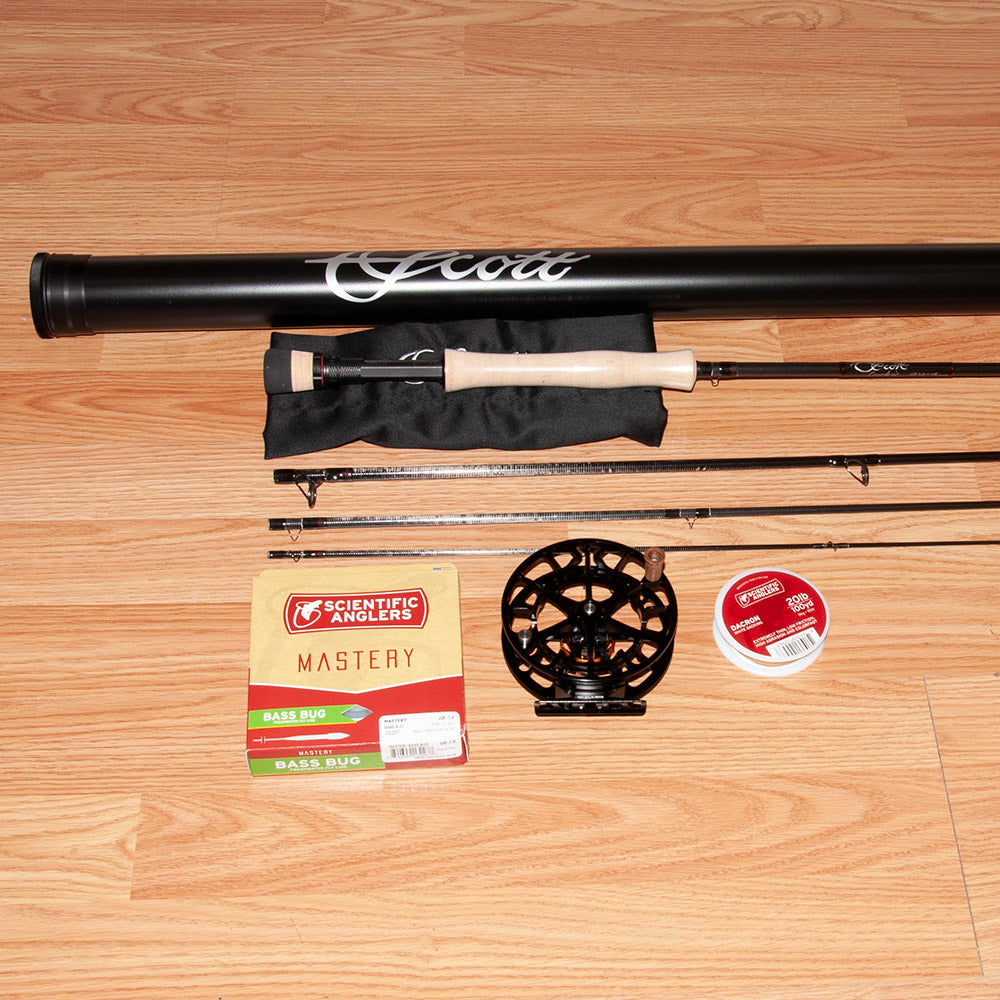 Scott Centric 907 with Ross Evolution LTX Reel outfit