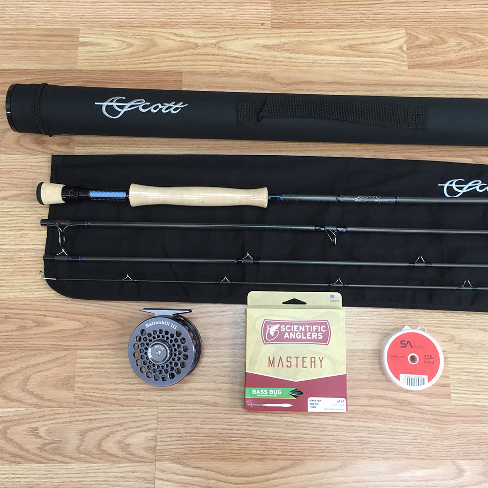 Scott Wave 906-4 Fly Rod & Reel Outfit