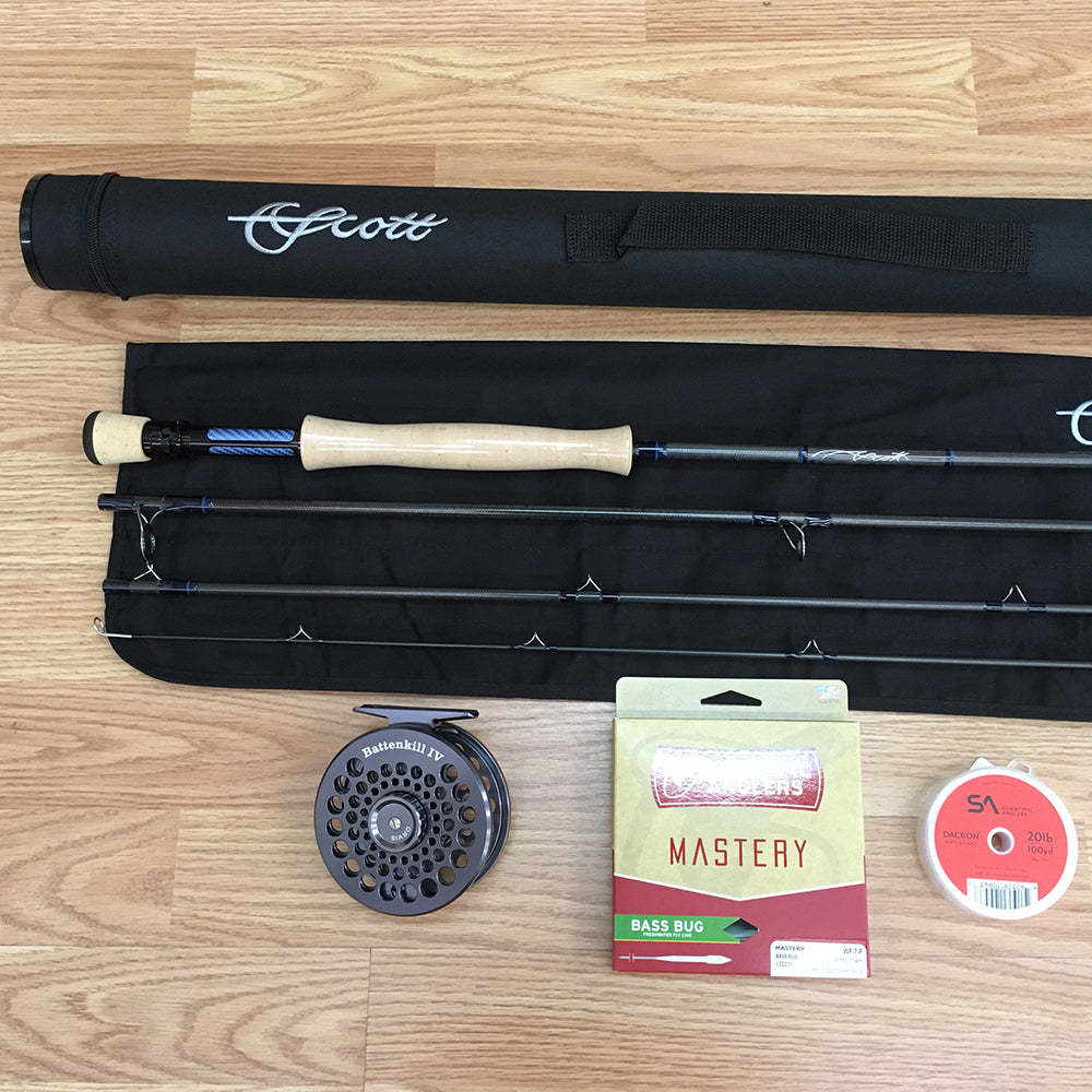 Scott Wave 907-4 Fly Rod & Reel Outfit