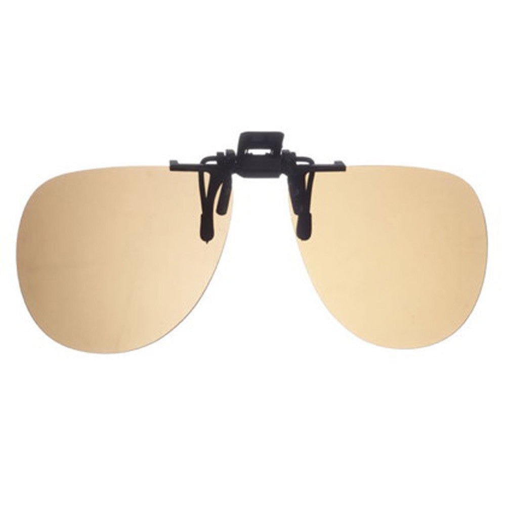 Clip On Polarized Sunglasses, Brown - Murray's Fly Shop endorsed product