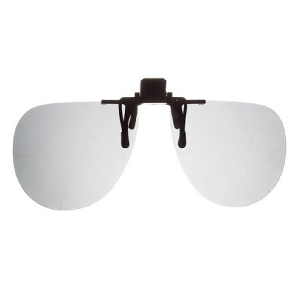 Clip On Polarized Sunglasses, Gray