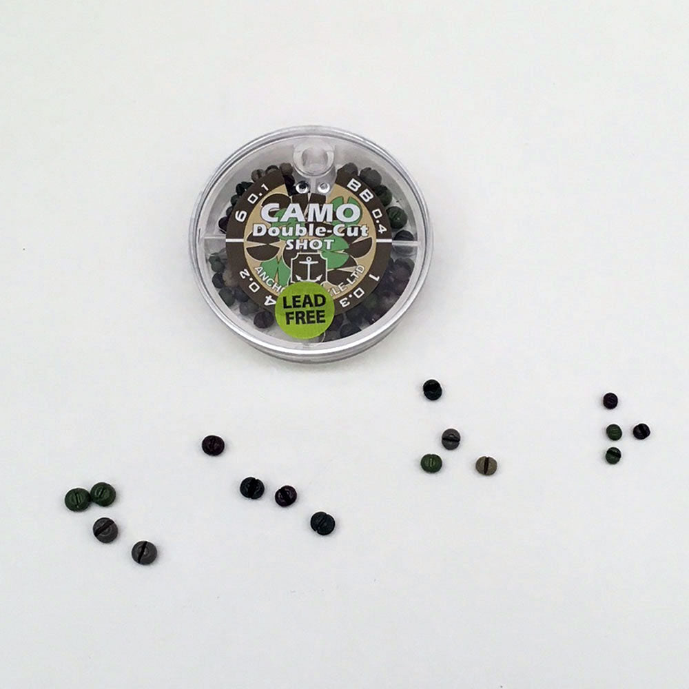 Anchor Tackle Camo Shot - Fishing weights - non lead non toxic - Murray's Fly Shop