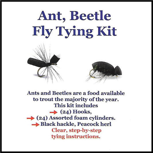 Ant and Beetle Fly Tying Kit