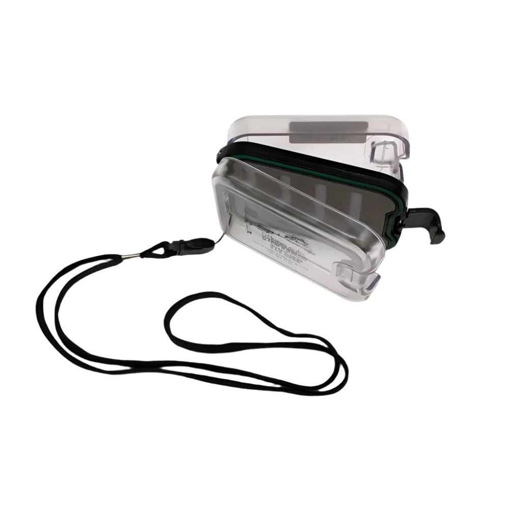 Double Sided Clear Fly Box with foam insert - Murray's Fly Shop