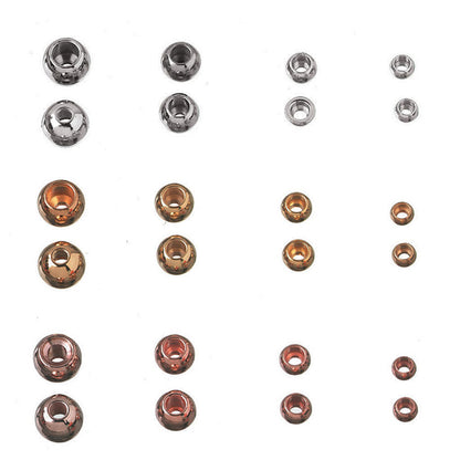 Orvis Bead Head Beads in brass, chrome and gold