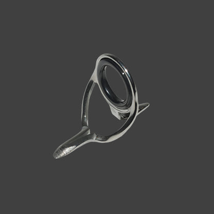 Chrome stripping guide with ceramic insert