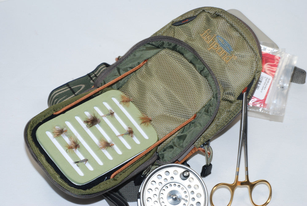 Fishpond San Juan Vertical Check Pack with Fly Fishing Equipment and Gear