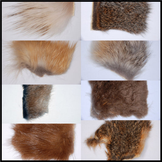 Natural Dubbing Fur - Murray's Fly Shop