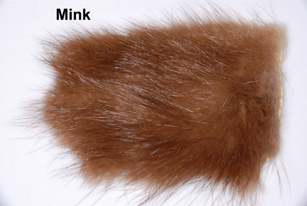 Natural Dubbing Fur Mink