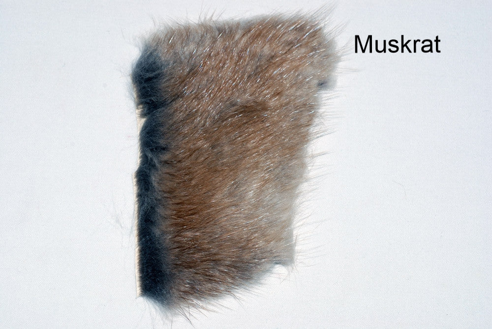 Natural Dubbing Fur---Muskrat