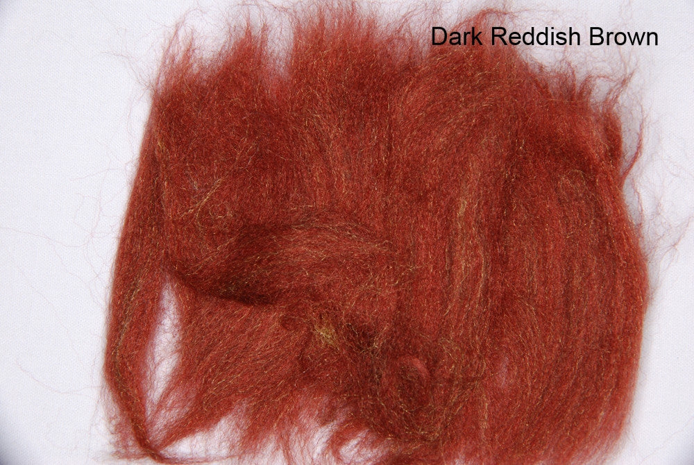 dark reddish brown