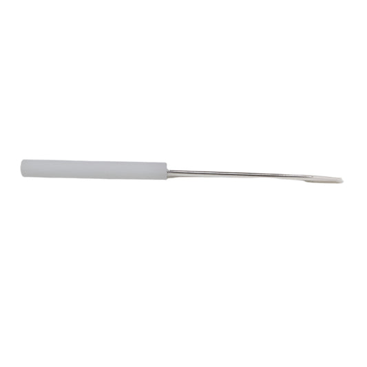 Griffin Bodkin Dubbing Needle shown with a white handle on a white background