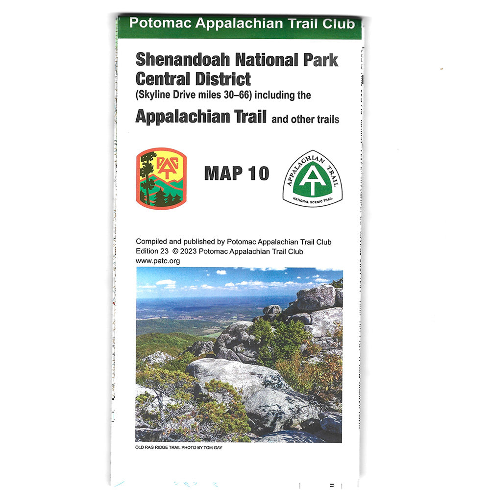 Appalachian Trail Maps - Shenandoah National Park