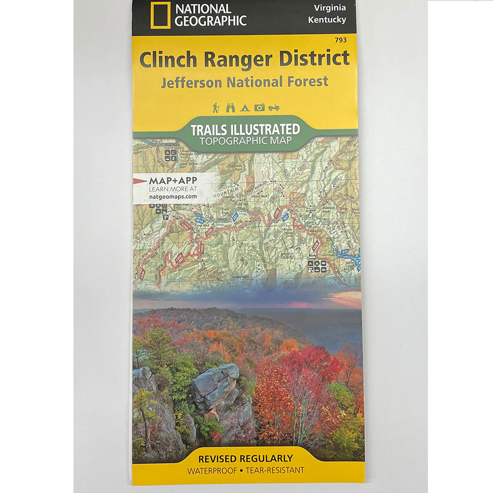 National Geographic Trails Illustrated Maps - Murray's Fly Shop