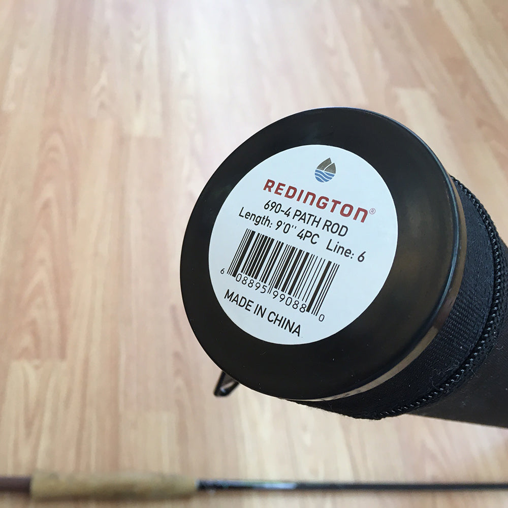 USED--Redington 690-4 Path Fly Rod with case