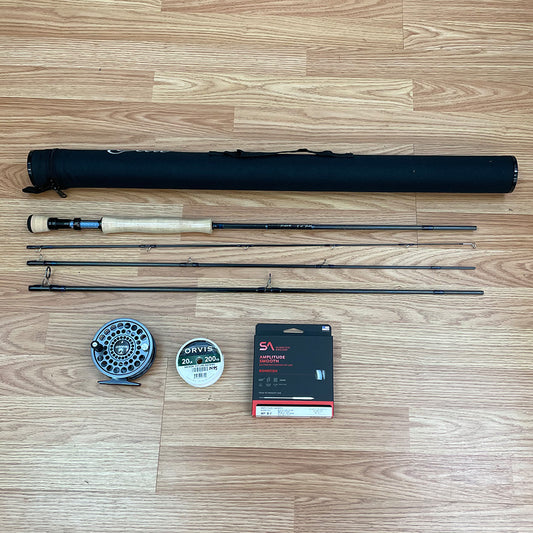 Scott Wave 9ft 8-weight Fly Rod & Reel Outfit