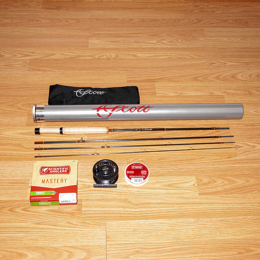 Scott G Series 773/4 Fly Rod Outfit