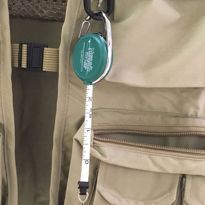 Murray's Zinger with Tape Measure - Clip On Fishing Tool Retractor